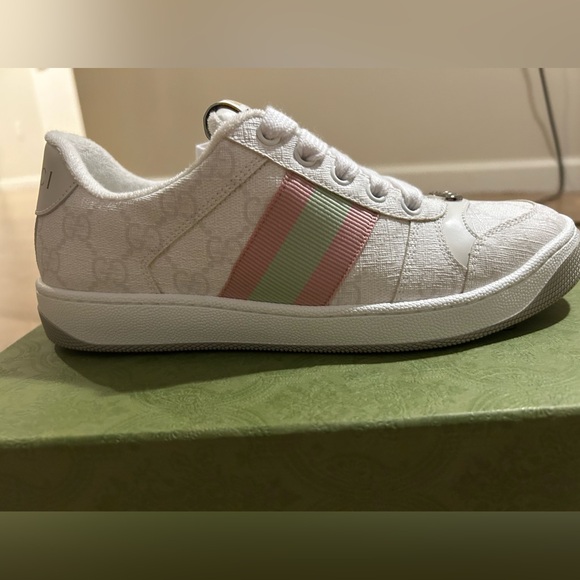 Gucci Women's Screener Sneaker - Picture 4 of 6